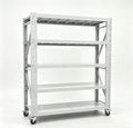 4-Tier Rolling Supermarket Storage Rack | 200 lbs / 400 lbs / 600 lbs Load Options Meta Search Description